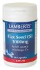 Lamberts Flax Seed Oil 1000mg 90 capsules